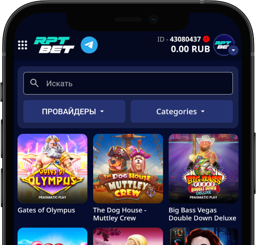 RPTBET казино - слоты и live игры